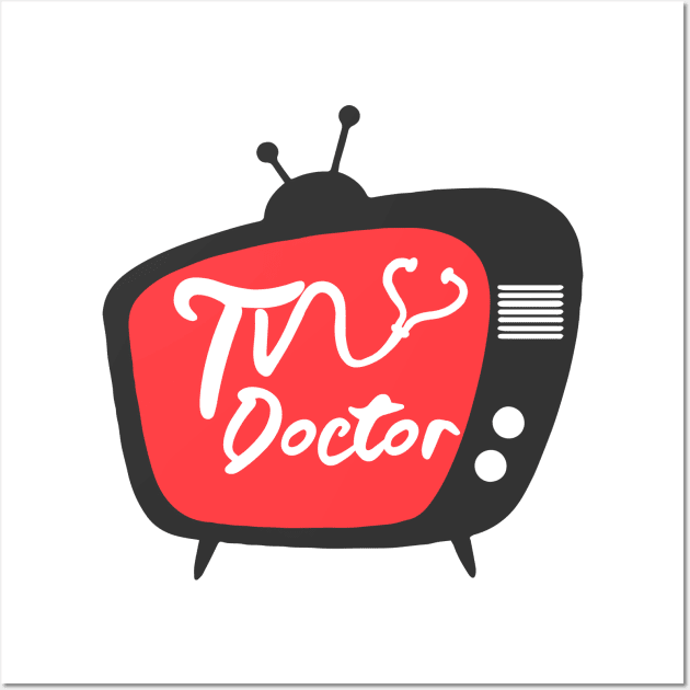 TV Doctor Logo Wall Art by The TV Doctor